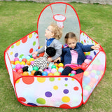 3-in-1 Kids Play Pop Up Tent Foldable